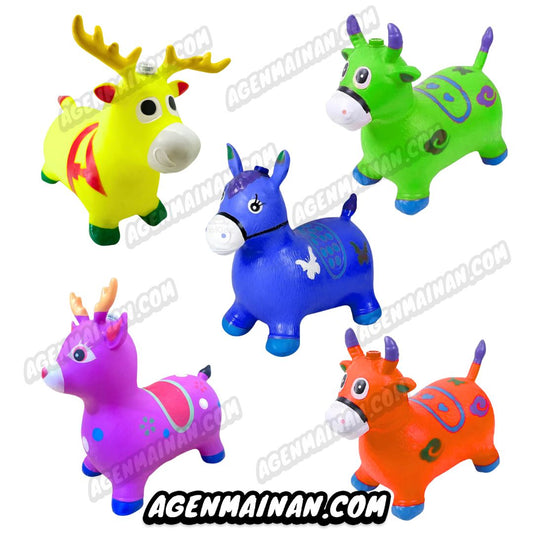 Animal Jumping Kuda Kudaan Karet