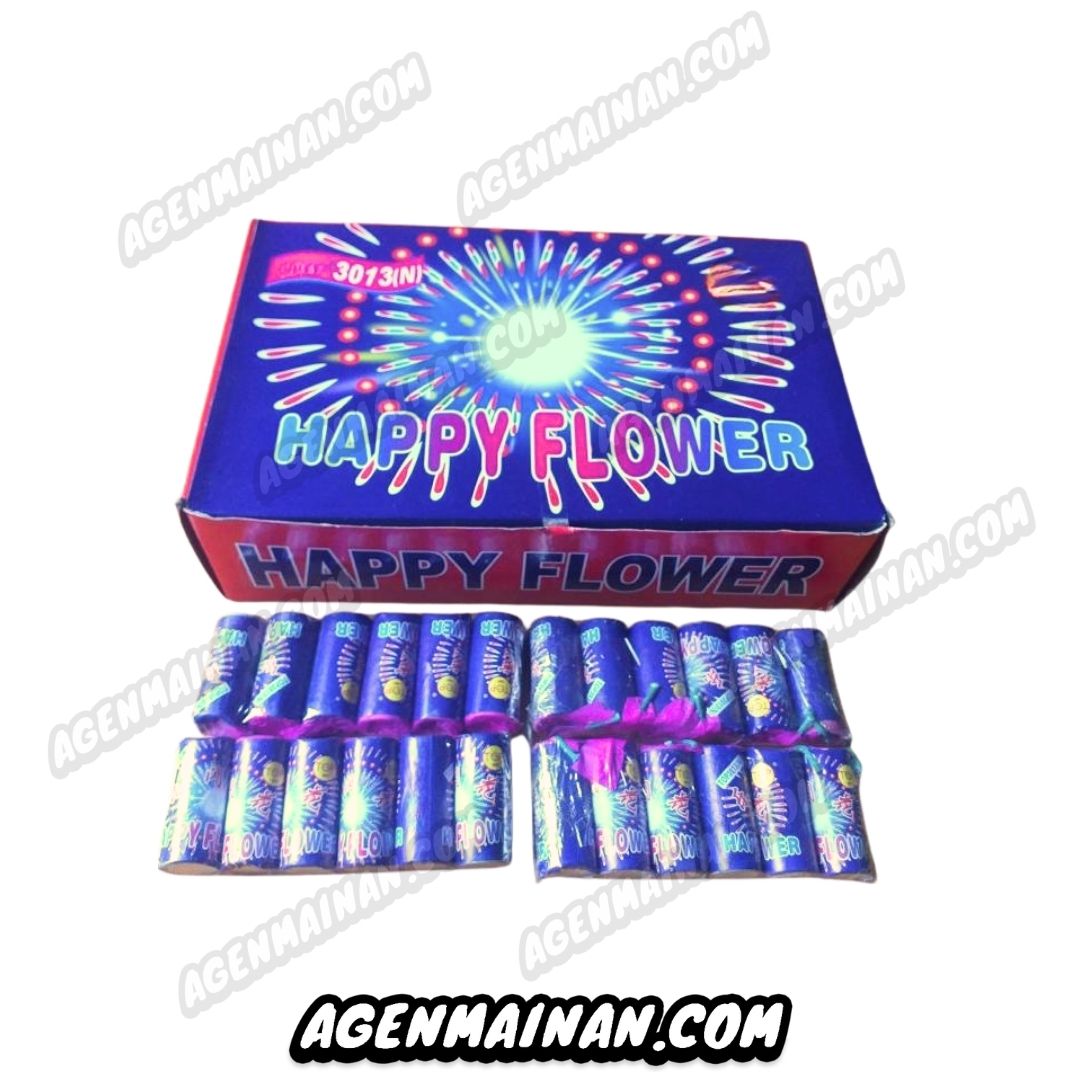 Kembang Api Happy Flower Pretek Import (1 Pak = 18 pcs)