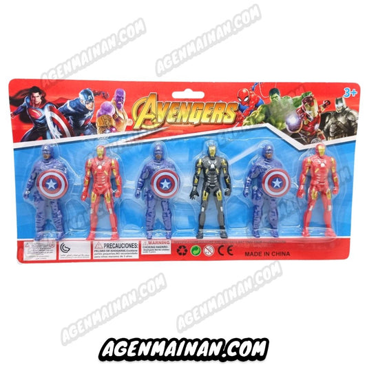 Robot Avengers 6pcs