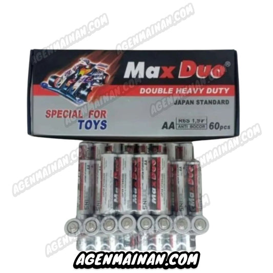 Baterai Max Duo A3 (1 Pak isi 60pcs)