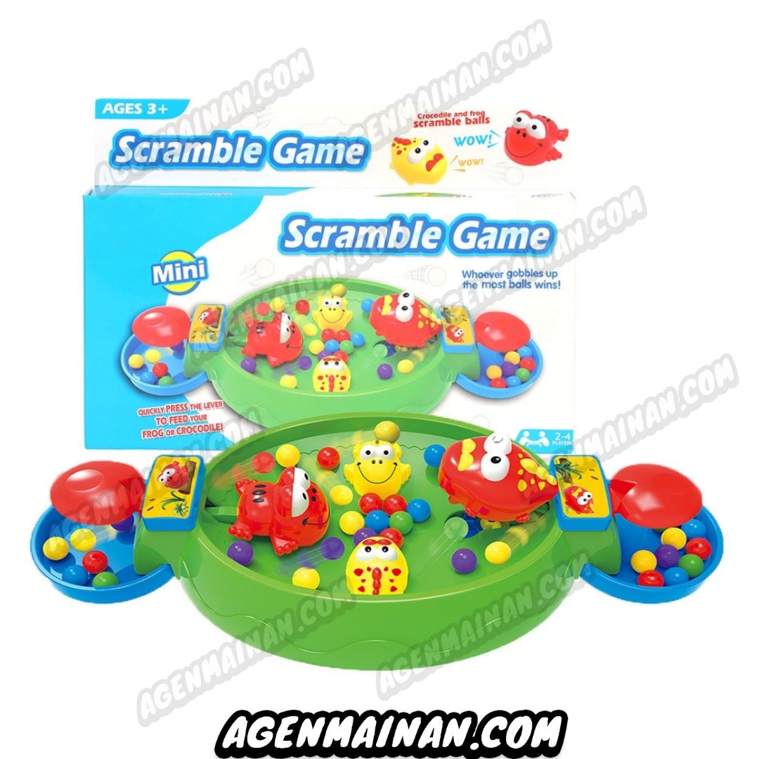 Frog Feeding Scramble Game 2 Players