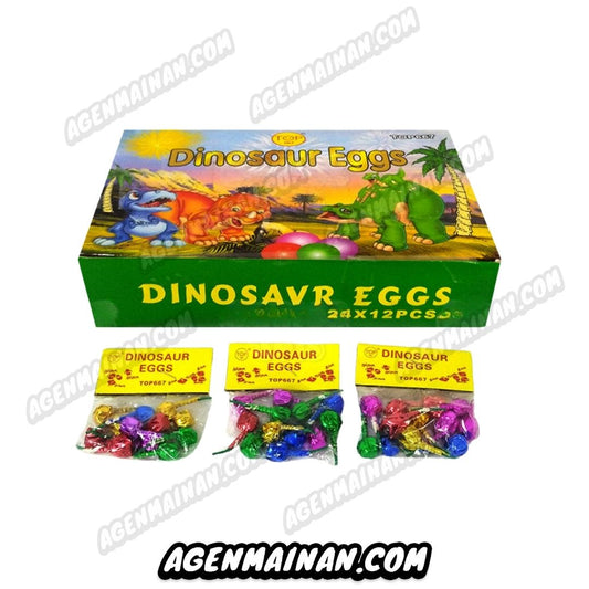 Kembang Api Pretekan Telur Dino Eggs TOP (isi 10) (1 Pak = 20pcs)